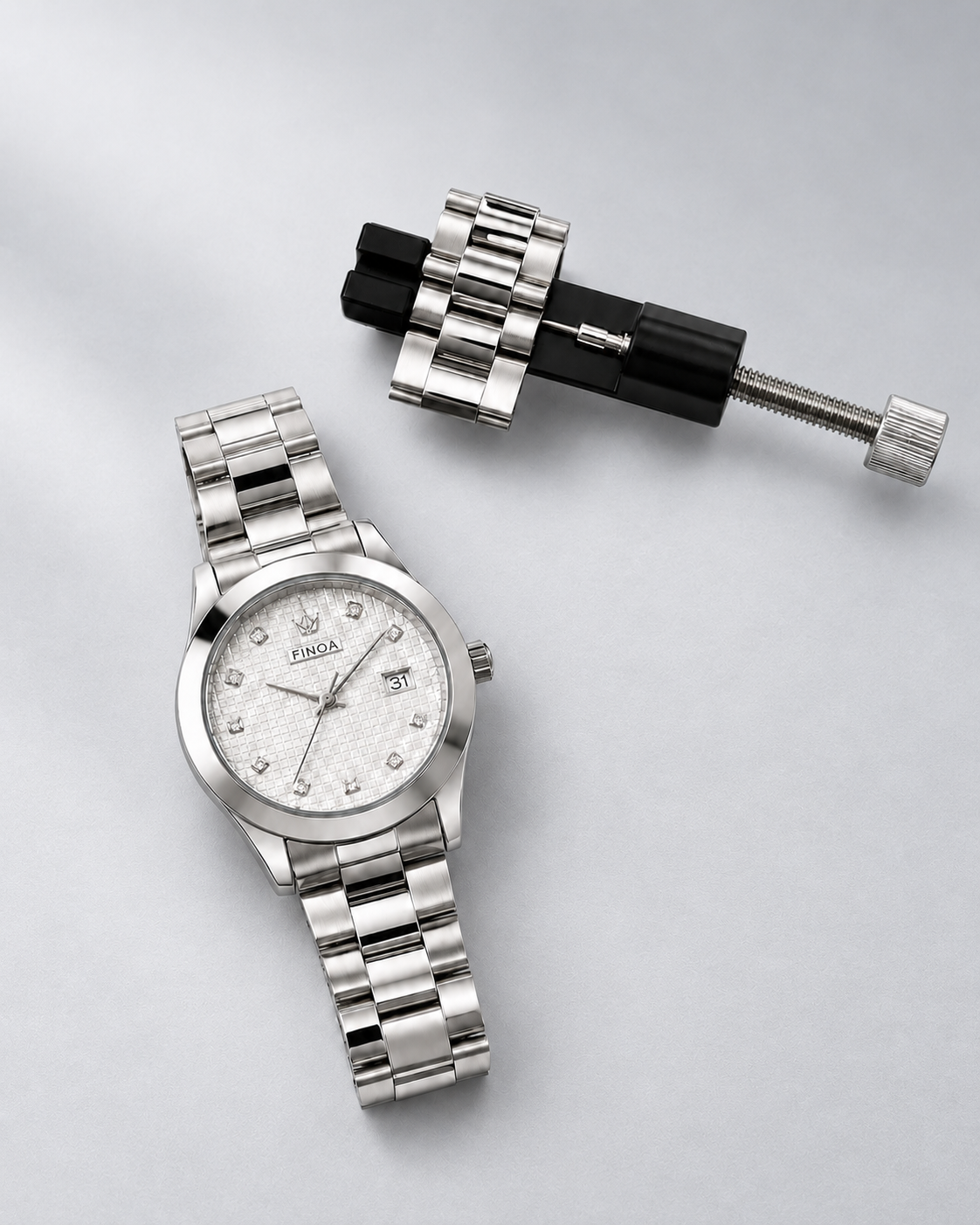 FINOA PIN zum Kürzen des Armbands der Silver Apex